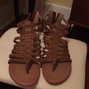 Brown sandals